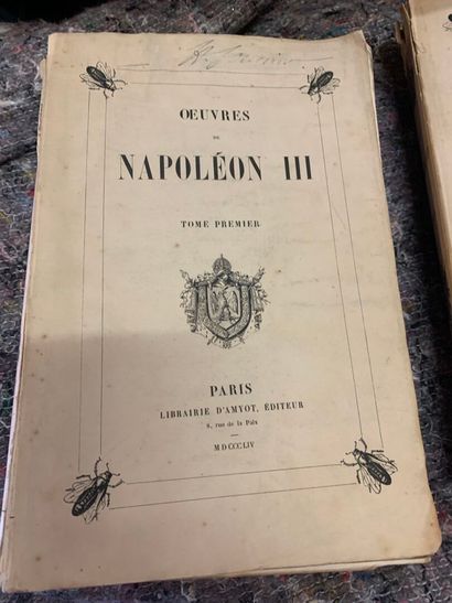 OEuvres de NAPOLEON III. Paris, Amyot, 1854-56....
