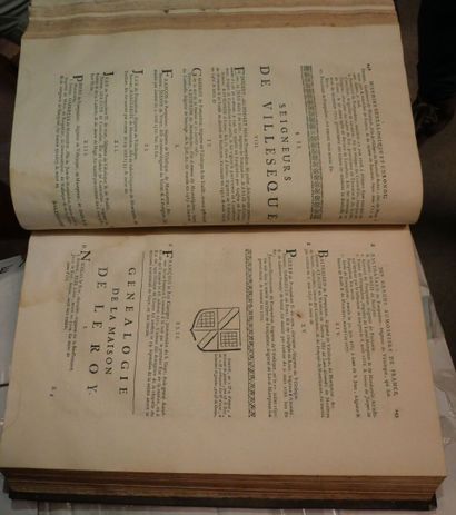 Père Anselme, Histoire généalogique et chronologique...