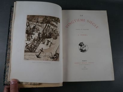 Robida, Le Vingtième siècle.
Paris, Decaux,...
