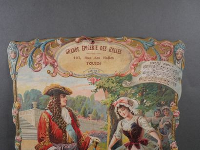 [Touraine] Lot de 3 panneaux en chromo pour...
