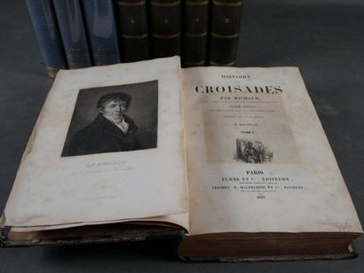 Michaud, Histoire des Croisades (Furne, 1841,...