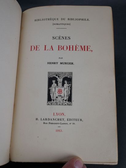 [reliure mosaïquée] Henry Murger, Scènes...