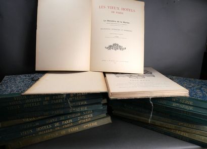 J Vacquier, Vieux hôtels de Paris.
Paris,...