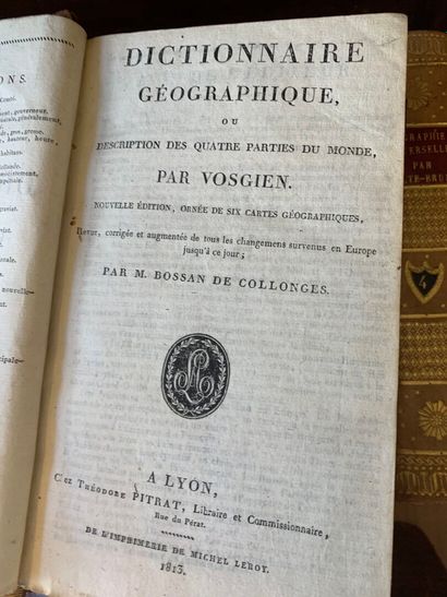 [GEOGRAPHIE XVIIIe et début XIXe]
MALTE-BRUN,...