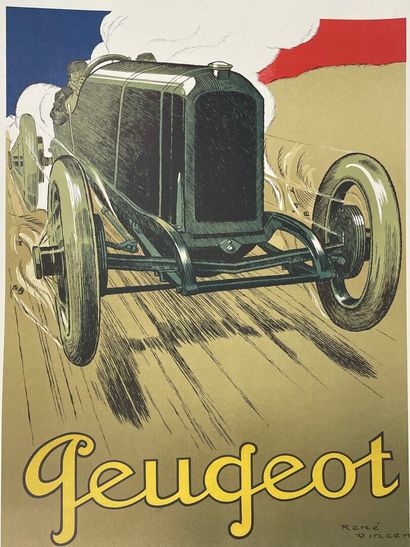 Éditions MAEGHT. 
Affiche Peugeot III d'après...