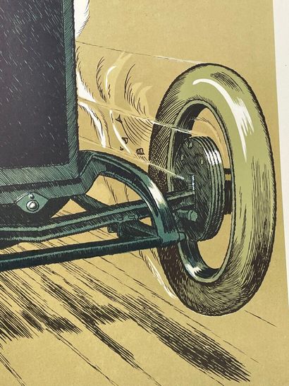 Éditions MAEGHT. 
Affiche Peugeot III d'après...