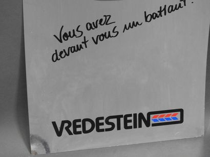 Plaque rectangulaire en plastique VREDESTEIN....