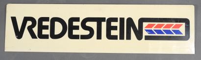 Plaque rectangulaire en plastique VREDESTEIN....