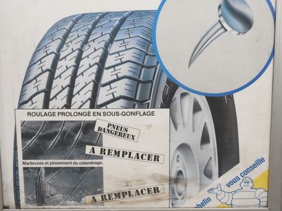 Advertising poster for MICHELIN tires. 
56...