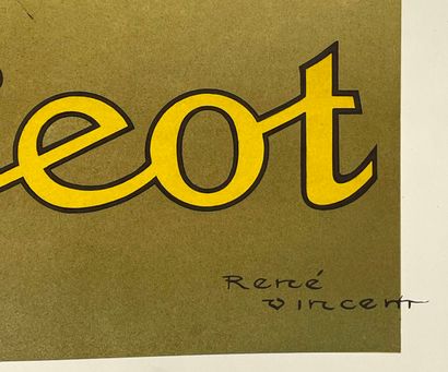 Éditions MAEGHT. 
Affiche Peugeot III d'après...