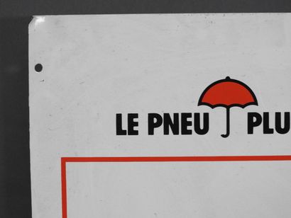 Plaque publicitaire en tôle lithographiée...