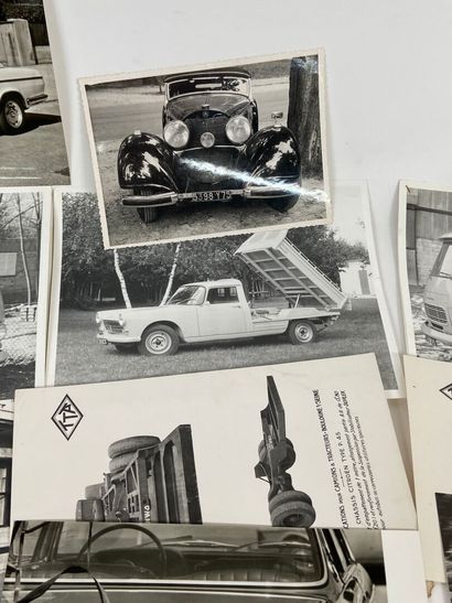 Lot de photos presse automobile (x19).
