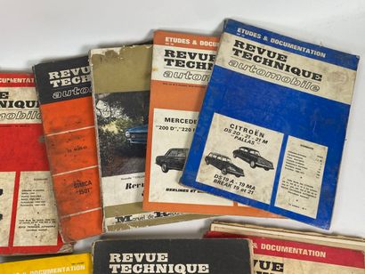 Study and documentation from REVUE TECHNIQUE...