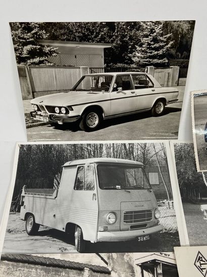 Lot de photos presse automobile (x19).