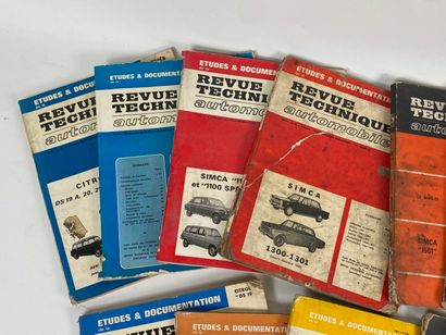 Study and documentation from REVUE TECHNIQUE...