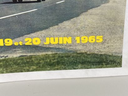 Affiche 24 Heures du MANS du 19 et 20 juin...