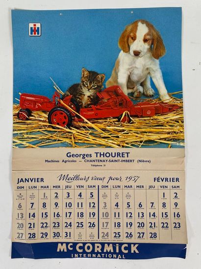Calendrier publicitaire MC CORMICK INTERNATIONAL...