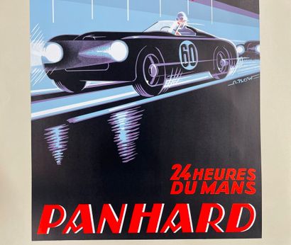 Éditions MAEGHT. 
Panhard, 24 heures du Mans....