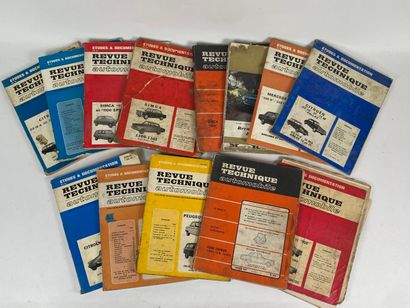 Study and documentation from REVUE TECHNIQUE...