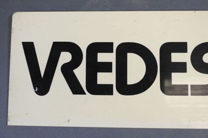 Plaque rectangulaire en plastique VREDESTEIN....