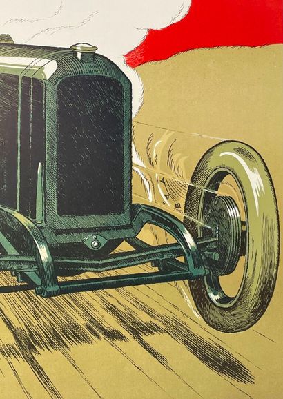 Éditions MAEGHT. 
Affiche Peugeot III d'après...