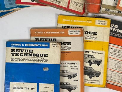 Study and documentation from REVUE TECHNIQUE...
