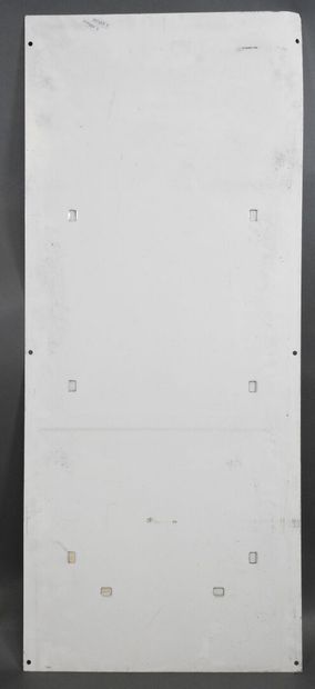Plaque publicitaire en tôle lithographiée...