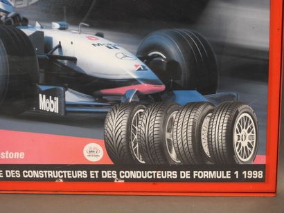 Advertising poster BRIDGESTONE absolute performance....