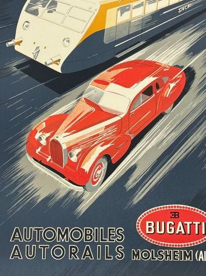 Éditions MAEGHT.
Bugatti automobiles - Autorails...