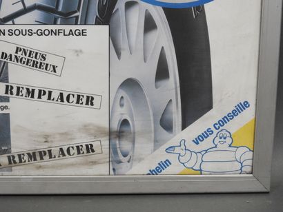Advertising poster for MICHELIN tires. 
56...