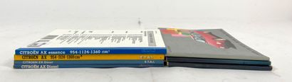 Lot of four technical automobile magazines...