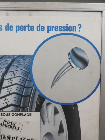 Advertising poster for MICHELIN tires. 
56...