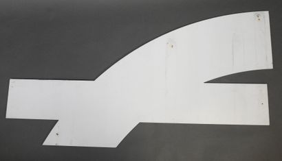 Panneau décoratif en contreplaqué et plastique...