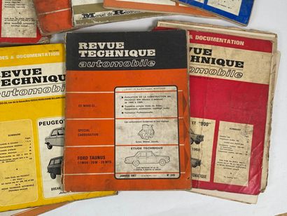 Study and documentation from REVUE TECHNIQUE...