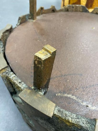 Jean-Claude REUSSNER (1929-2018).
Large circular...