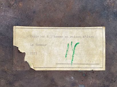 Attributed to Jean-Claude REUSSNER (1929-2018).
Rappelez...
