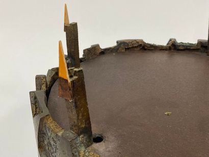 Jean-Claude REUSSNER (1929-2018).
Large circular...