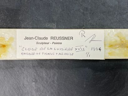 Jean-Claude REUSSNER (1929-2018).
Éloge de...