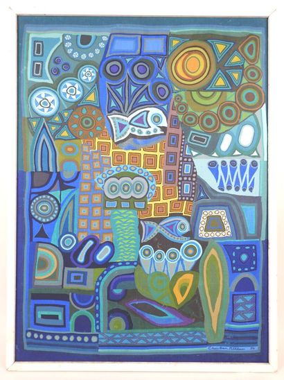Christian MÜLLER (1945).
Composition aux...