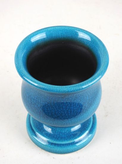 Pol CHAMBOST (1906-1983).
Vase en céramique...