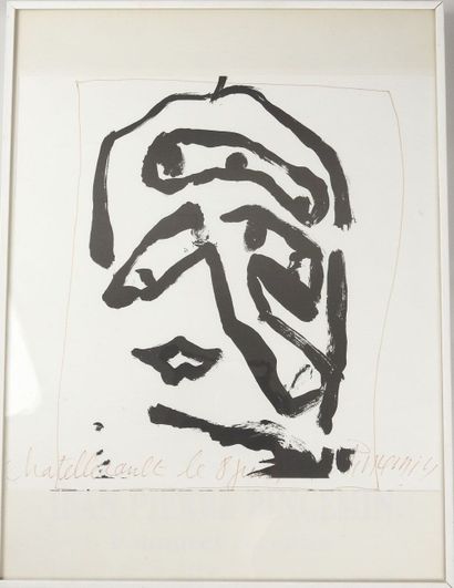Jean-Pierre PINCEMIN (1944-2005).
Abstraction....