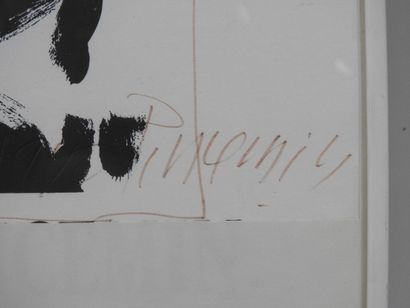 Jean-Pierre PINCEMIN (1944-2005).
Abstraction....
