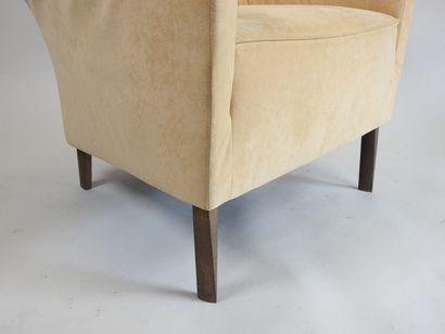 LIGNE ROSET éditeur, XXe.
Fauteuil modèle...
