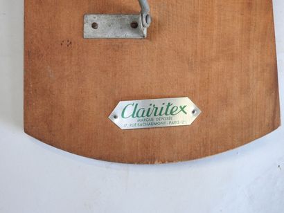 CLAIRITEX, XXe.
Trois chaises pliantes en...