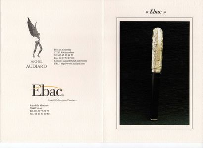 Michel AUDIARD (né en 1951).
Stylo-plume...