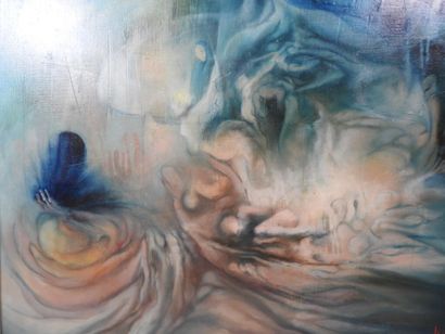 Sylvie FROMENT (1958).
Don Giovanni.
Huile...