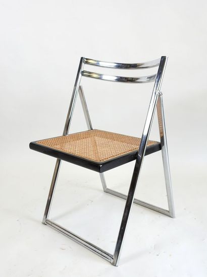Arrben, Italie.
Chaise pliante à structure...