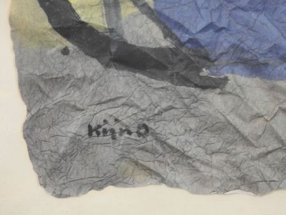 Ladislas KIJNO (1921-2012), d'après.
Papier...