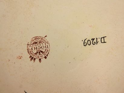BELGIQUE, BOCH-LA-LOUVIERE, attribué à Charles...