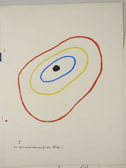 Joan MIRÓ (1893-1983) et Lise HIRTZ : Il...